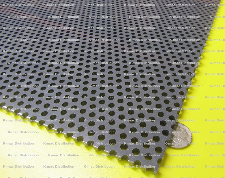 PVC Sheets With Perforated Holes 1 16 To 1 4 Inch Thick